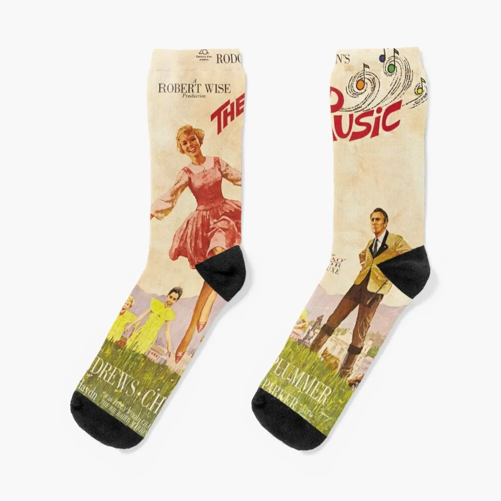 

The Sound Of Music Original Movie Socks Sports kids colored gift Woman Socks Men's