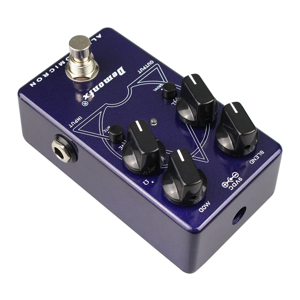 Demonfx Alpha Omicron　ベースオーバードライブ NEW Demonfx Alpha Omicron Bass Effect With the double distortion