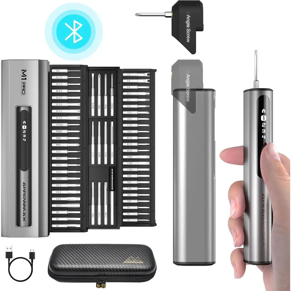 

Мини-электрическая отвертка 7,4 В и угловая отвертка со сменными насадками, набор прецизионных электрических отверток 60 в 1, набор инструментов для ремонта камер