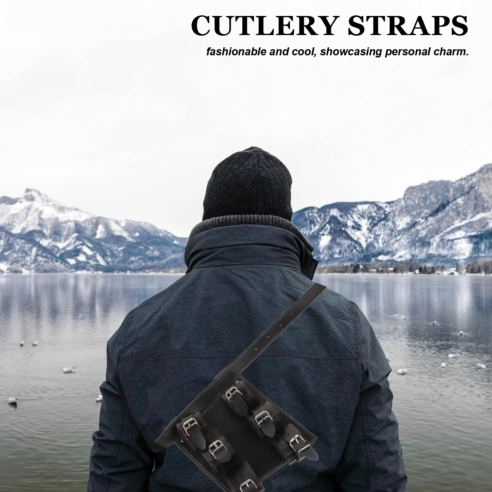 

1Set PU Sword Belt Medieval Frog Soft Comfortable Sword Holder for Cosplay Stage Performance Belts Belts Cosplay Supply