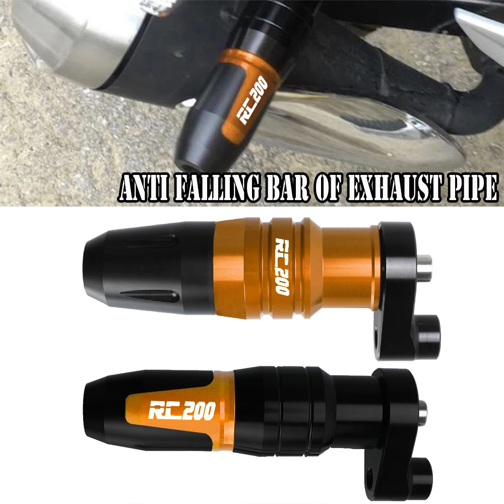 

FOR RC200 2014-2021 2022 2023 2024 RC 200 Falling Protection Exhaust Slider Crash Pads Slider Motorcycle Accessoires Aluminum