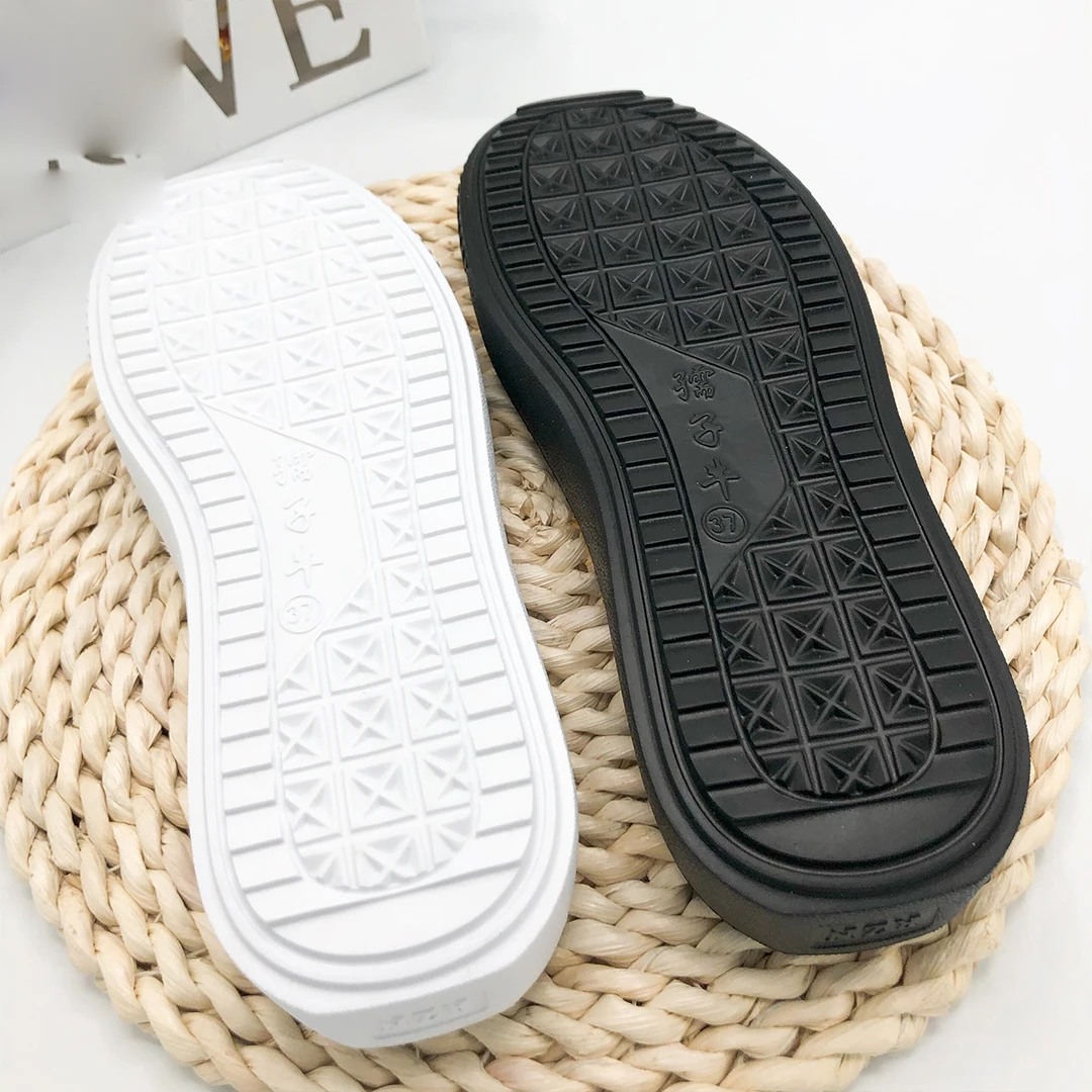 2024 DIY Hand Knitting Materials Slippers Rubber Outsoles for Shoes Platform Anti-Slip Crochet Needles Indoor Slippers Sole