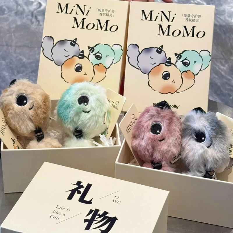 إيما مولي ميني مومو دمية معطرة مثبتة على السيارة ألعاب من نسيج مخملي دمى لإناث أفضل صديق حقيبة قلادة هدية عيد ميلاد