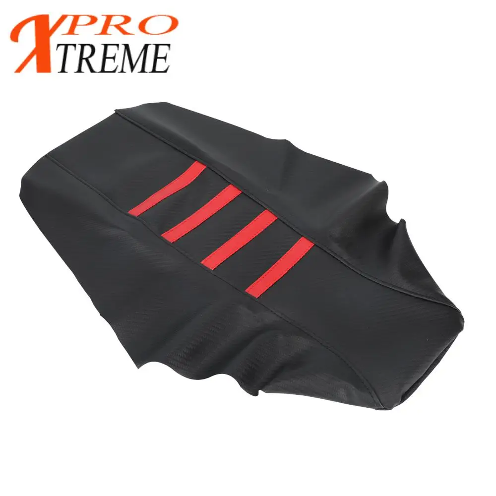 Motorcycle Soft Seat Cover For HONDA XR CRF 50 PVC Chinese Pit Bike 70 90 110 Gripper Waterproof Anti-slip Grain Pattern Cushion