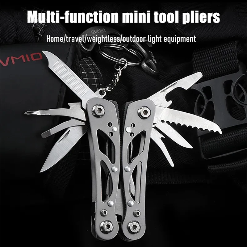 Multi-tool Pocket Knife Pliers Folding Portable Fold Outdoor Tactical Hunting Survival Rescue Multipurpose Pliers Repair Tools