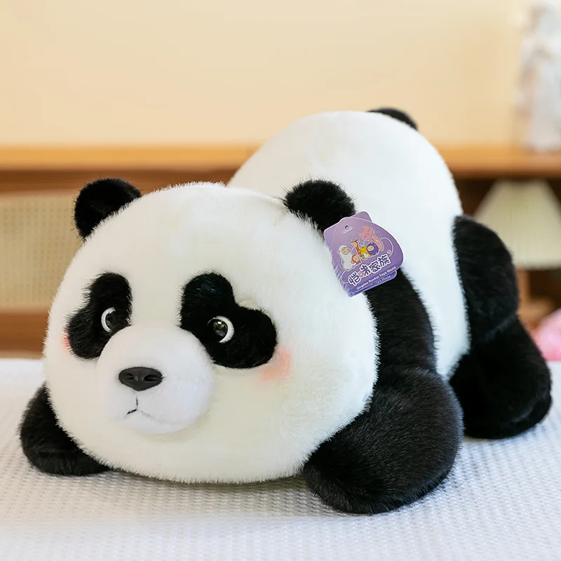 Echte Baby Panda Plüsch Puppe HuaHua Gewichtete Partikel Stofftiere Simulation Tier Bär Zimmer Dekor Kissen Weihnachten Geschenke