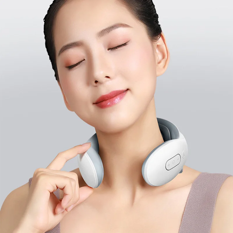 

Multifunction TENS Pulse Cervical Massager Shoulder Spinal Pain Relief Vibration Hot Compress Smart Neck Therapy Instrument