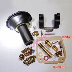 For Suzuki (1982-01) GN125 Motorcycle Mikuni BS26SS Carburetor Repair Kit with Plunger and Float