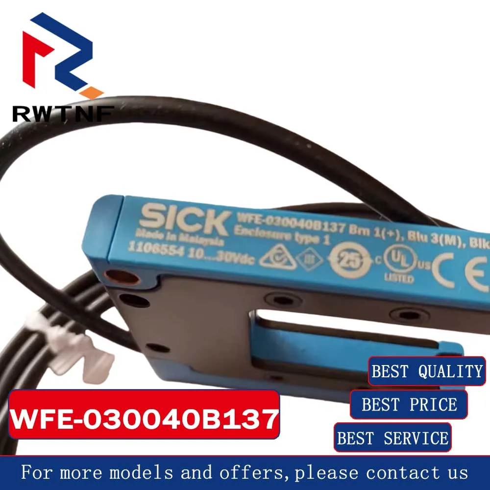 

Brand New Genuine WFE-030040B137 SICK Slot-type photoelectric sensor,100% original warehouse stock