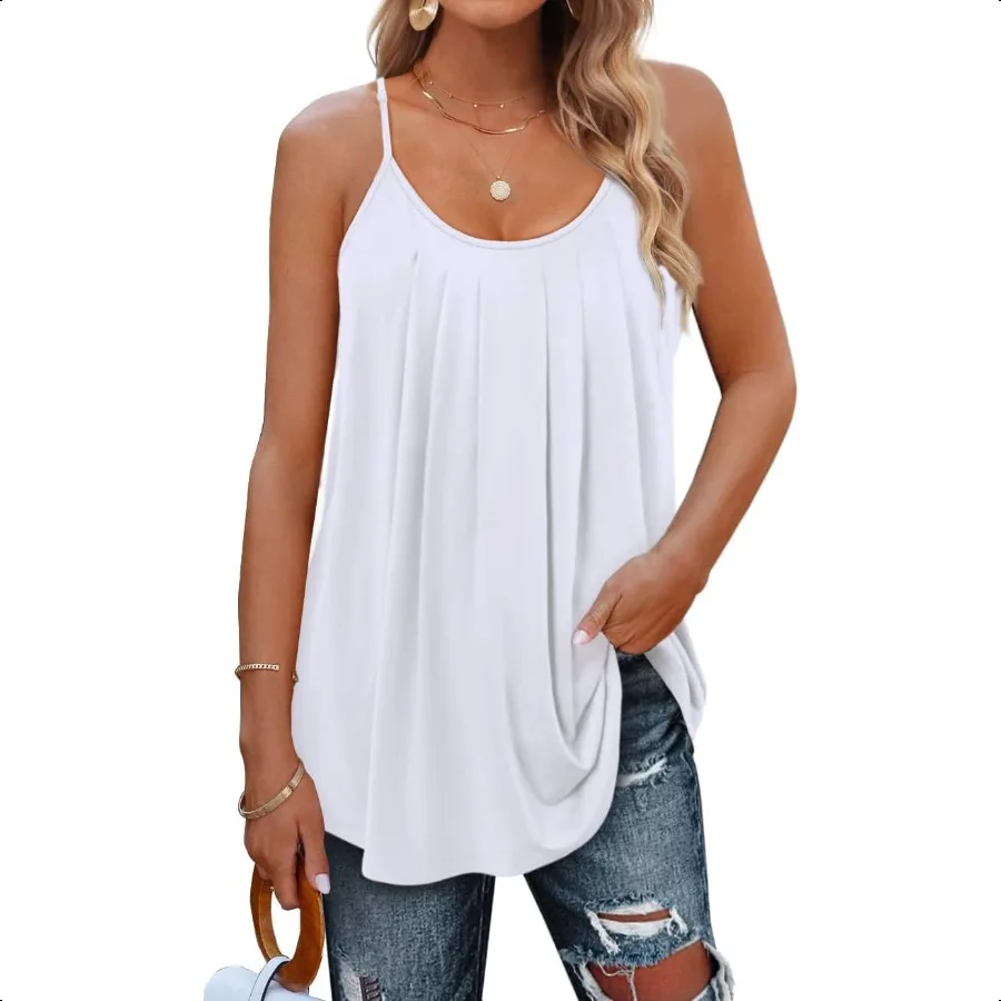 

Geifa Summer Tank Tops for Women Vacation Outfits 2024 Fashion Trendy Clothes