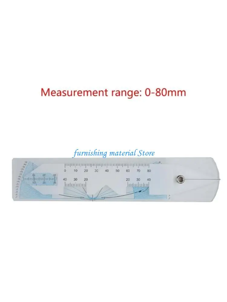 

Y5GD PD Ruler Pupillary Distance Ruler Pupil Measurement Tool Eye Ophthalmic Tool