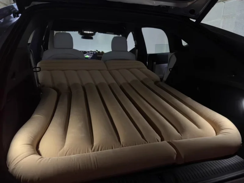 Car Travel Rear Sleeping Pad Fit for JETOUR Traveler T2 2023-2024 Car Trunk Inflatable Camping Pad Car Interior Accessories