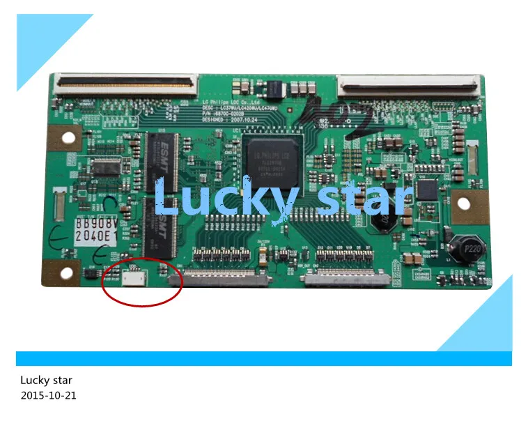 good working High-quality for board Screen LC37WU/LC420WU/LC470WU 6870C-0202B T-con logic board part