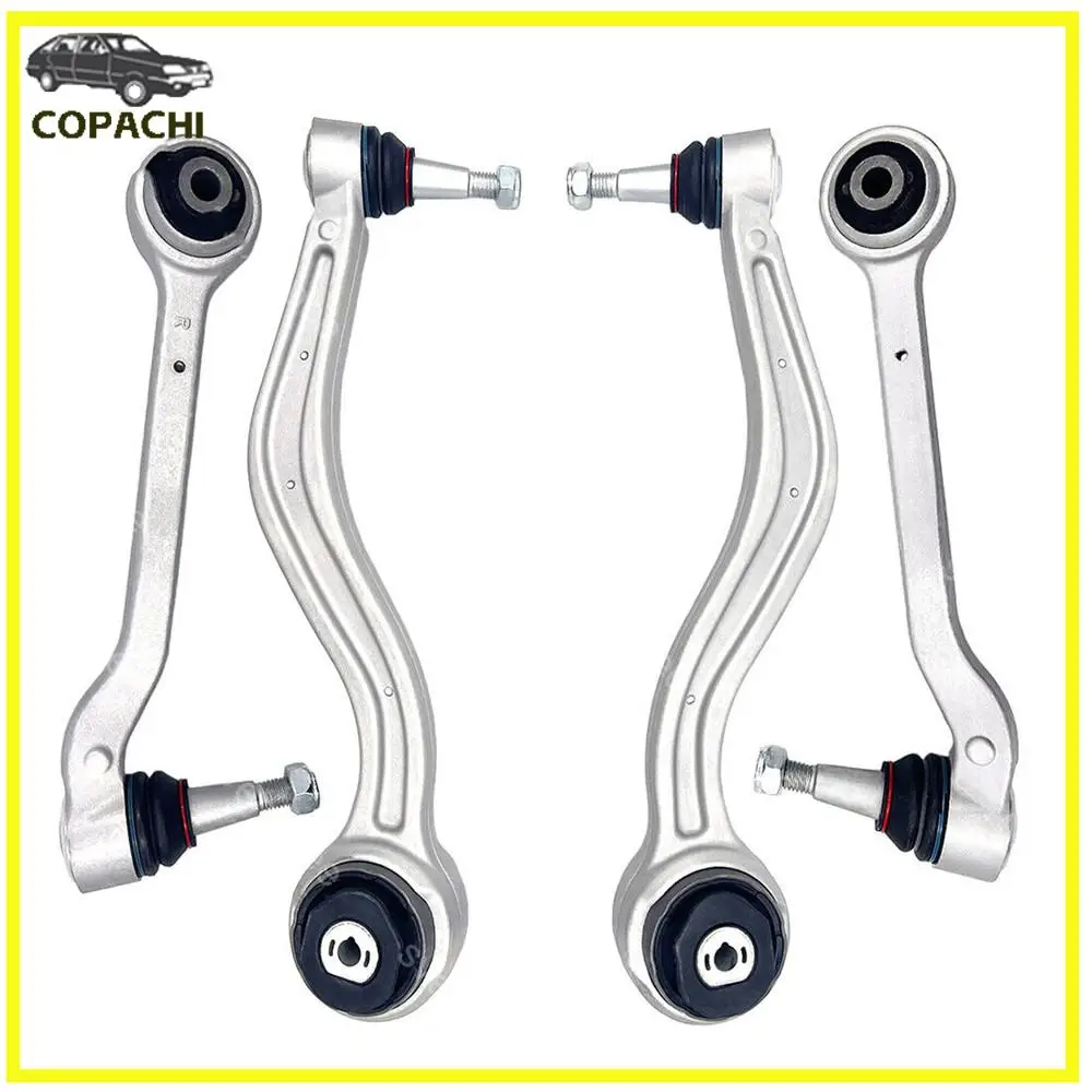 4pcs Front LH & RH Lower Forward & Rearward Suspension Control Arm MS501277 MS501278 MS501281 MS501282 For Cadillac ATS Car