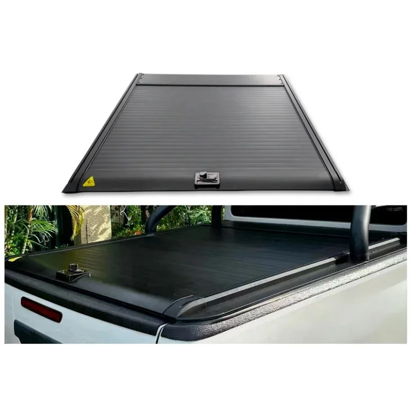 Factory Hot Sale Pickup Accsori Retractle Roller Lid Shutter Roll Up Tonneau Cover For Triton