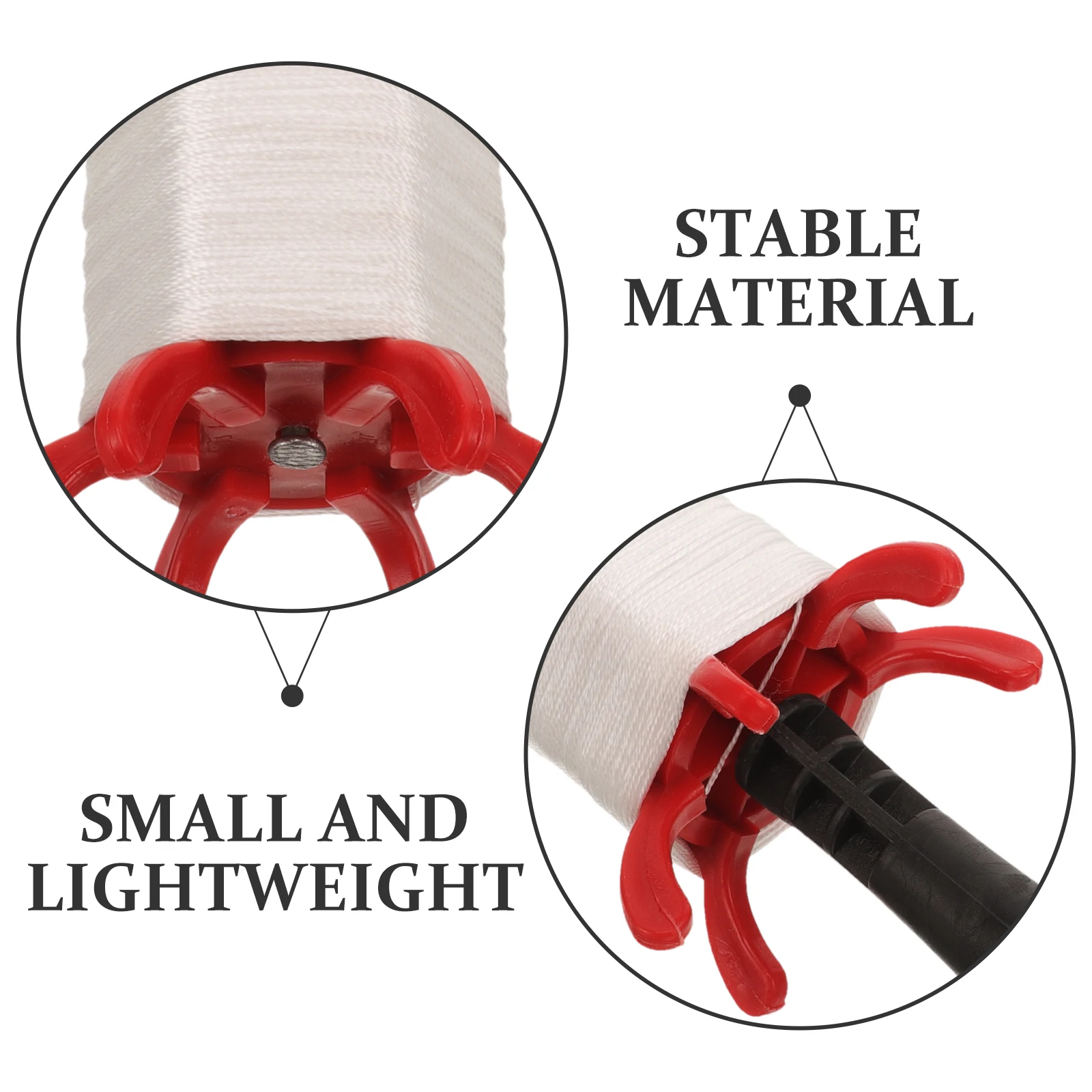 Carrete de cometa, accesorios de herramientas voladoras, cuerda de hilo, enrollador, hilo de plástico para exteriores para niños