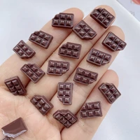 30Pcs New Cute  Chocolate Series Resin Flatback Ornament Jewelry Making Manicure Hairwear Accessorie 5