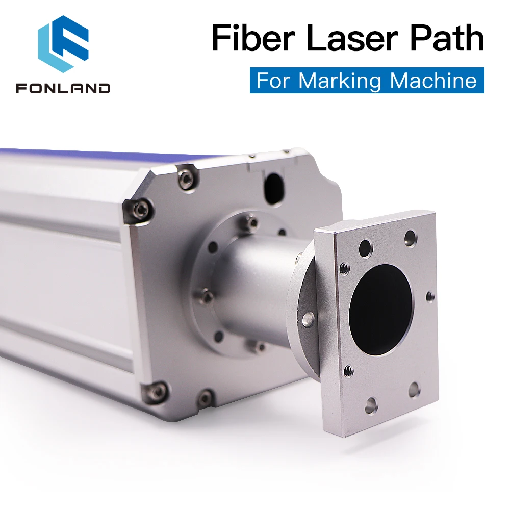 FONLAND Fiber Marking Laser Path Bule Color Marking Optical System Part for DIY Fiber Laser Marking Beam Lens Instal