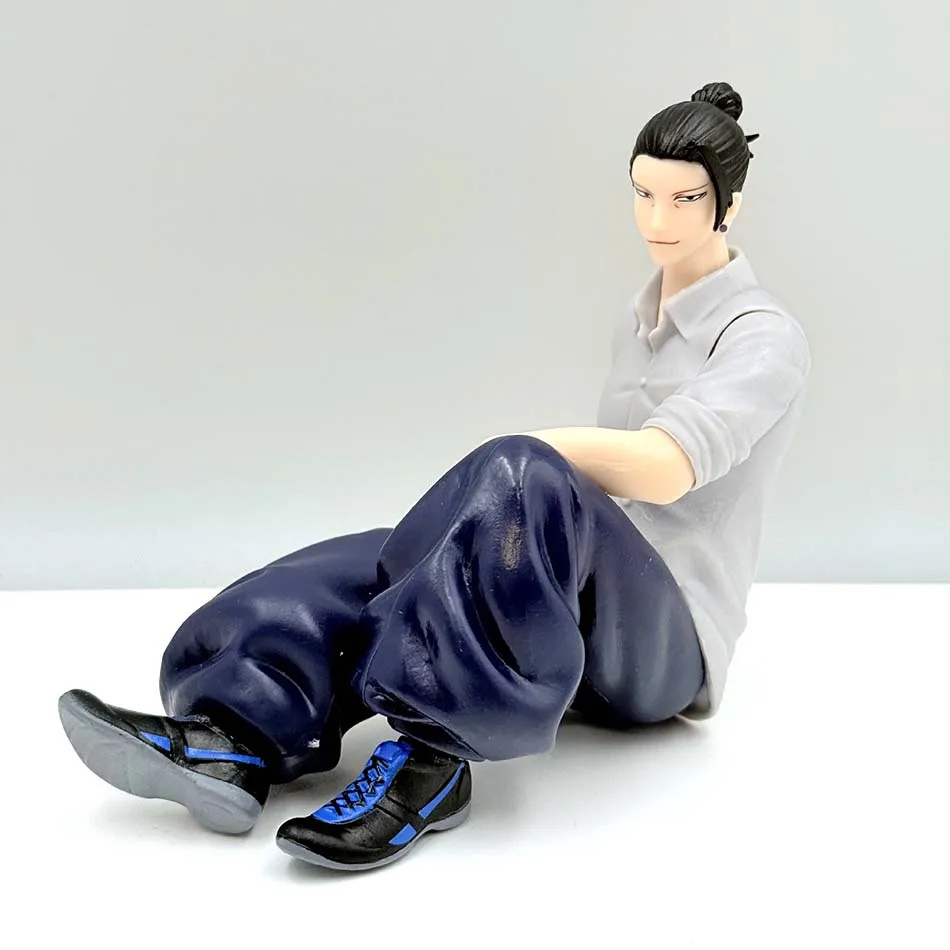 Hot Jujutsu Kaisen Mini figurines Satoru Gojo Figurine Action Geto Suguru Figurine Q Version Anime modèle PVC Collection jouets Statue