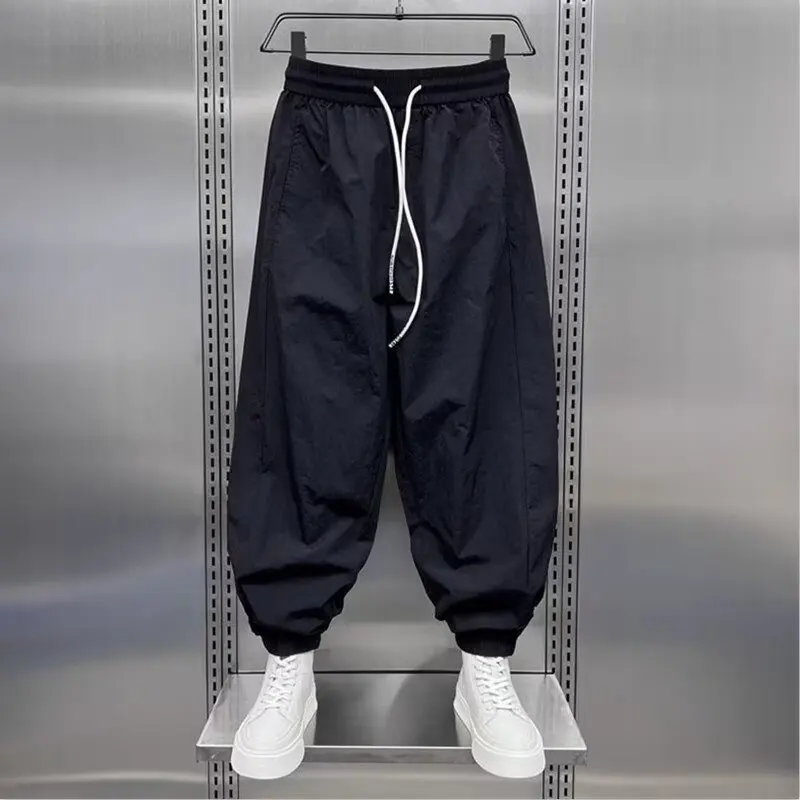 Pantaloni larghi Harem da uomo pantaloni sportivi pantaloni Casual di marca di alta qualità uomo Oversize 2024 nuovi uomini pantaloni Harem larghi pantaloni y2k