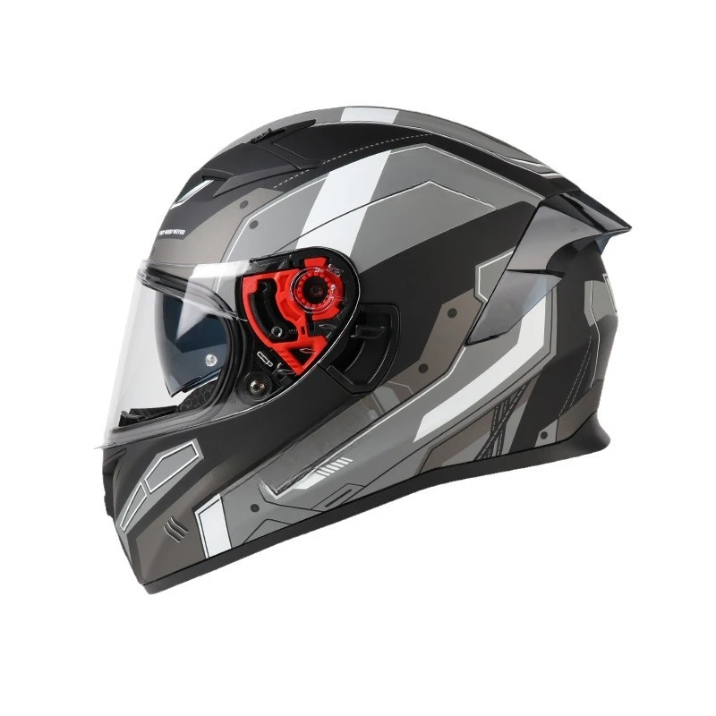 

Motorcycle Helmet Men's Winter Dual Lens Four Season Model