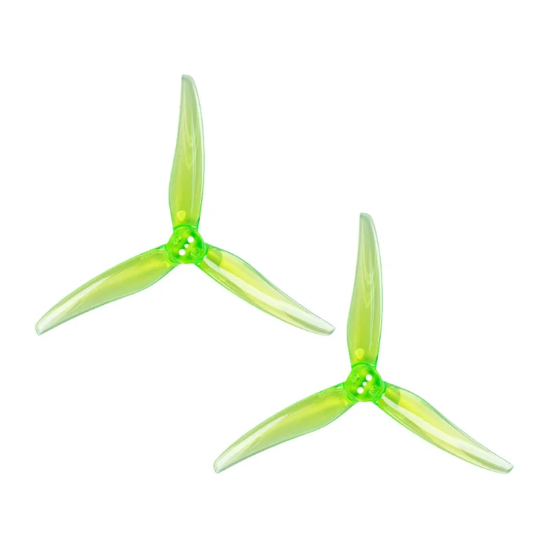 3CGRO-PC Per FPV Freestyle Drone Compatibile 2 Paia 4525 Elica a 3 Pale a Tre Fori per Motore 2004