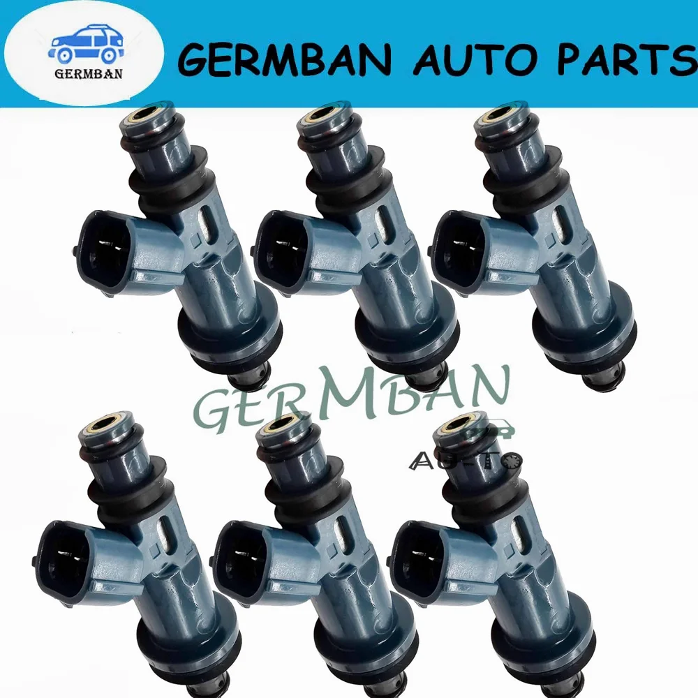 

6 шт. 23250-0A010 комплекты топливных форсунок с 2 отверстиями для Toyota Avalon Highlander Solara Sienna, ES300 RX300 3,0 23250-20020