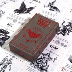 Occult Tarot 78 Divination Cards Set Deck Oracle Card The Nightmare Before Christ Mas Divination Tell The Future Toy Board Game