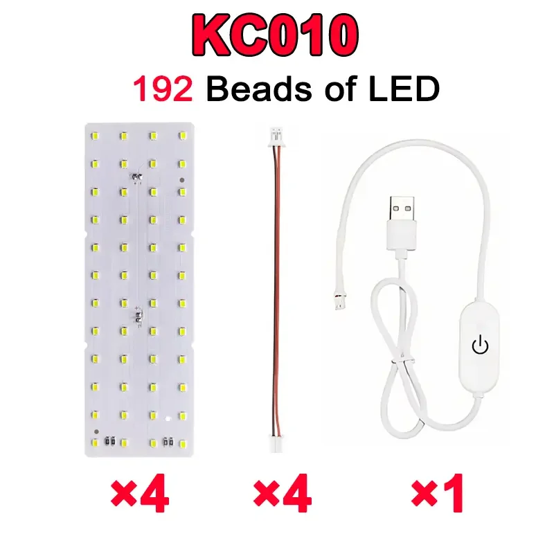 For Bambu Lab Led Lamp Kit Adjustable Light Kit Led Light Parts Hardware DIY Model White /Cold/Warm Light Without Lamp Shell 001 image 3