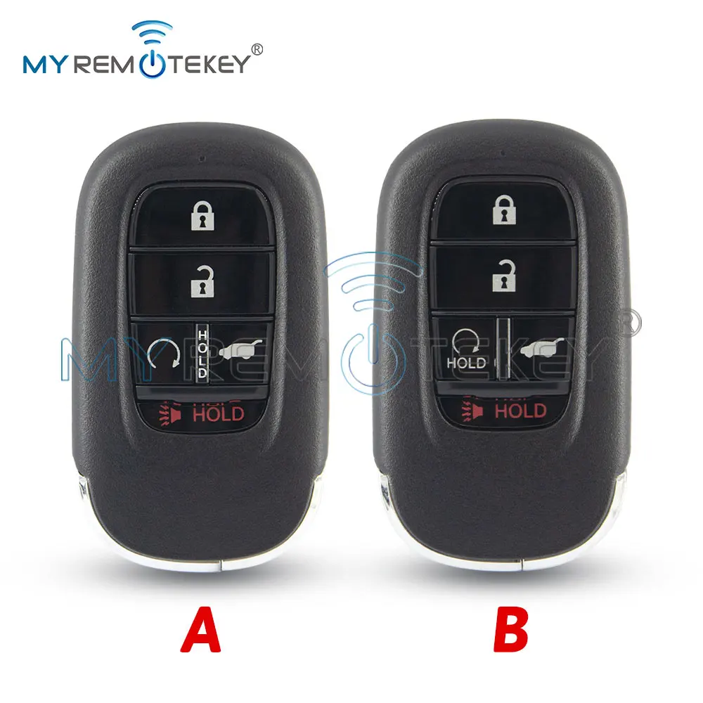 REMTEKEY PN: 72147-T43-A11Smart Key Shell 5 Button For 2023 Honda CR-V HR-V Pilot FCC KR5TP-4