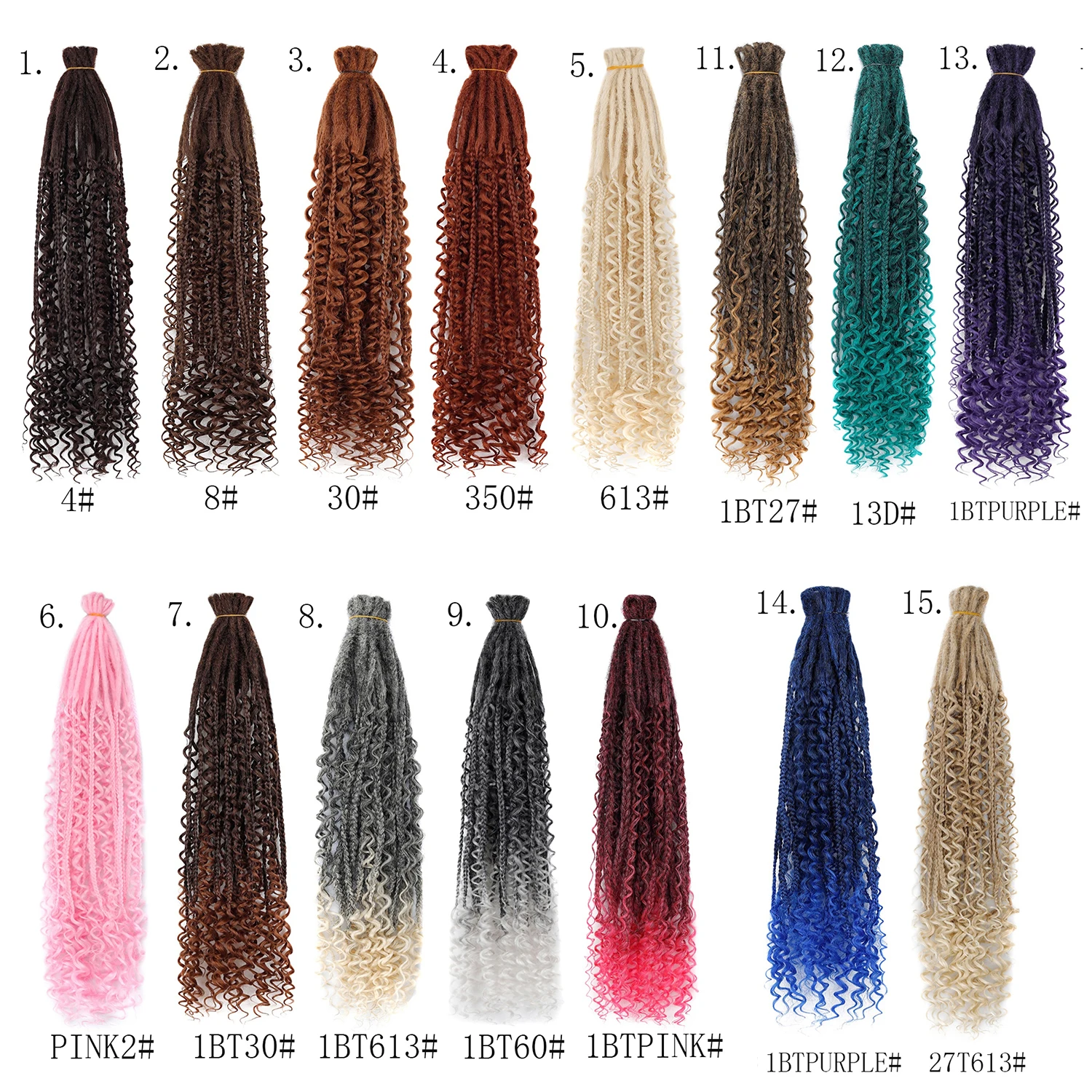 Crochet Box Braids 24 Inch Afro Goddess Hair Extensions