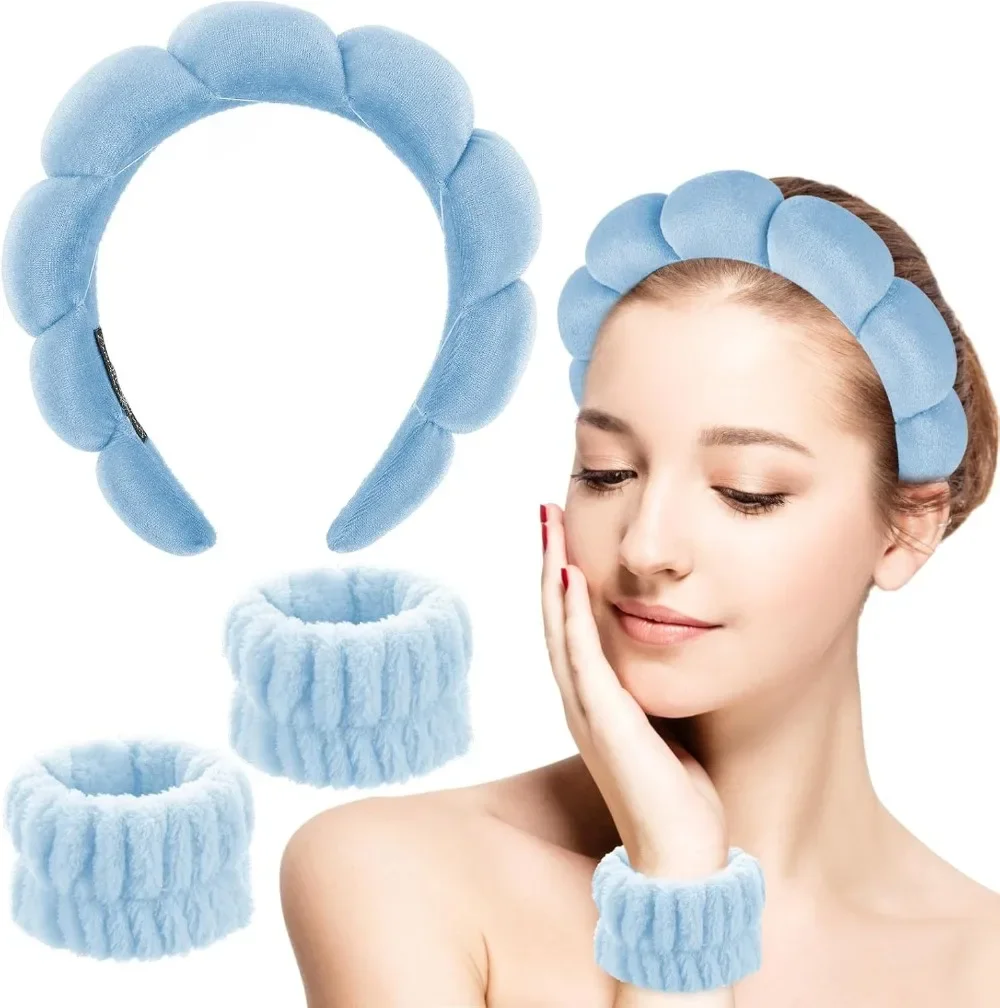 European American Twist Sponge Face Washing Makeup Cloud Headbands Hair Accessories Makeup Tool Kits