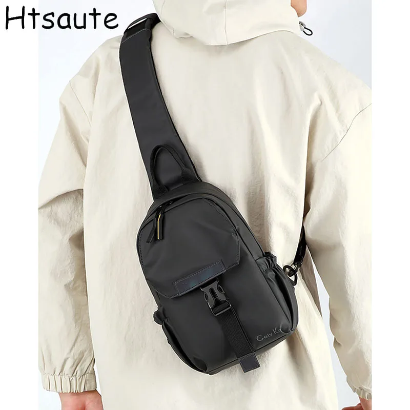 

Men's Multifunction Messenger Bags Single Shoulder Bag Oxford Chest Bags Crossbody Casual Man Mini Handbag sacoche homme