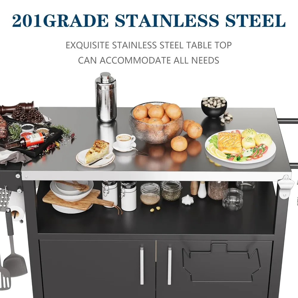 Thumbnail 4 - #17 Trending Kitchen Island Carts Right Now