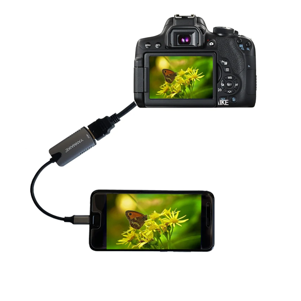DVR Capture Card Game Grabber Surveillance TV Box Display Live Streaming Video Capture Cards HDMI to Type C Audio Video Grabber