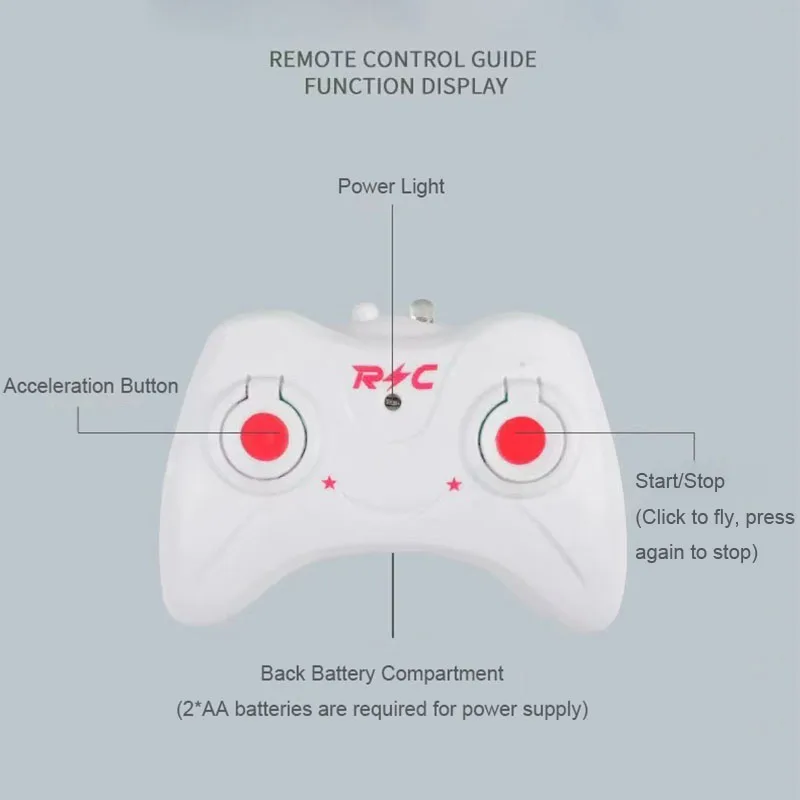 Helicóptero de inducción con Control remoto, aeronave suspendida de modo Dual con iluminación anticaída y colisión, Avión RC