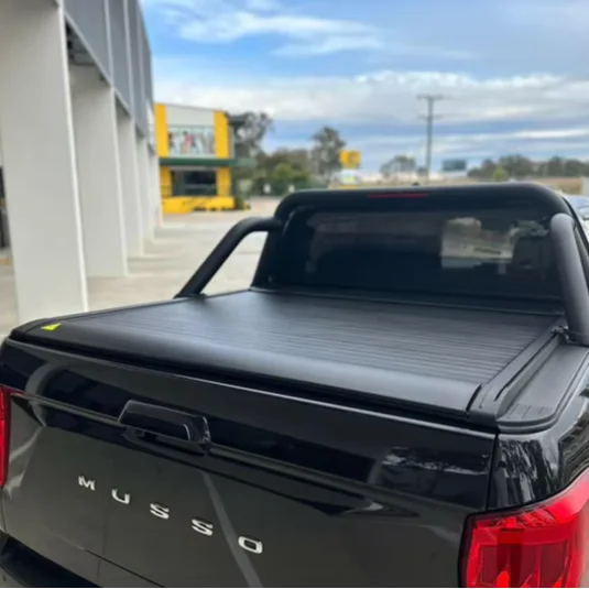 

Factory Direct 4x4 Aluminum Pickup Truck Automatic Electric Tonneau Cover Roller Shutter for Ssangyong Musso Sports Kgm Khan