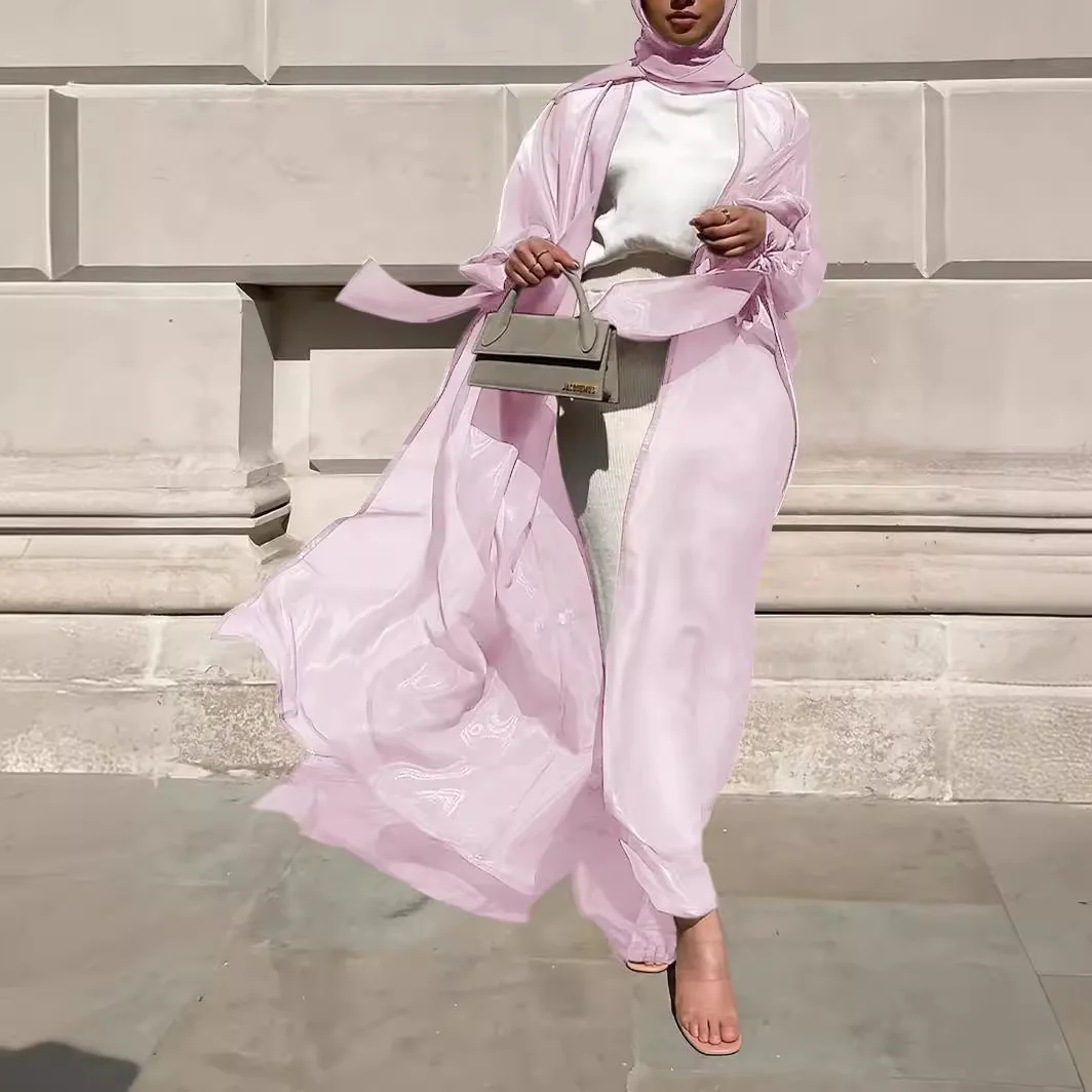 Abaya Women Eid Open Dresses Muslim Jalabiya Cardigan Robe Party Long Dress Morocco Dubai Abayas Kaftan Ramadan Vestidos 2026