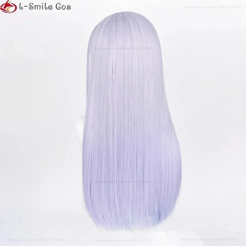 CyAnime Aharen San Wa Hakarenai Aharen Reina Parrucca Cosplay 60 cm Lungo Rettilineo Sfumatura Capelli Resistente Al Calore Parrucche Del Partito + Protezione Della Parrucca