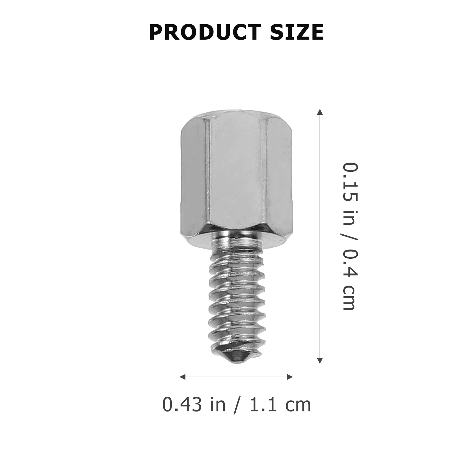 

100Pcs Copper Nickel Plated Hexagonal Standoff Spacer for Pcb Board Motherboard Cooling Support Standoffs Nickle-Plated Standoff