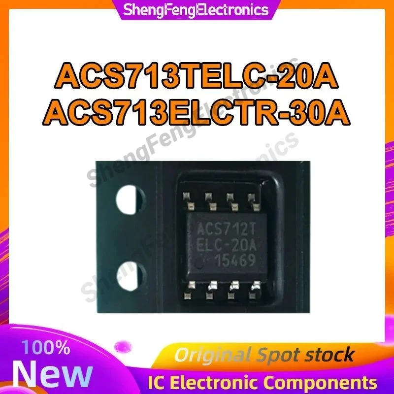 

5 шт. ACS713ELCTR-30A ACS713TELC-20A ACS713TELC ACS713T ACS713 SOP-8 100% новый оригинал в наличии