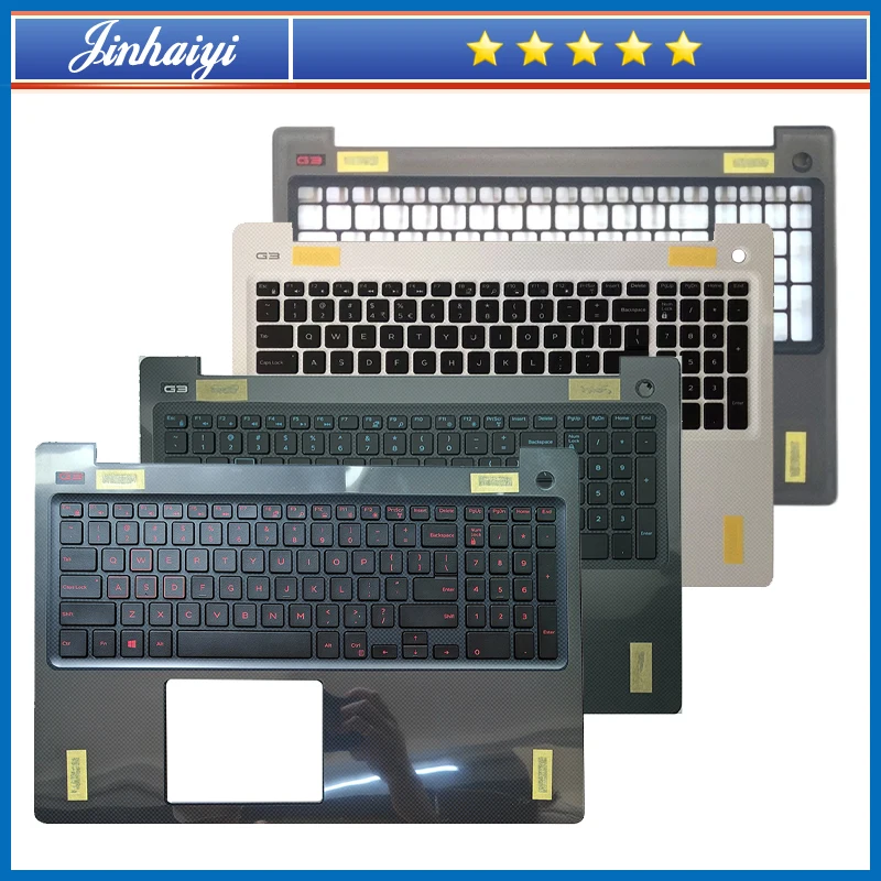 

Upper cover for Inspiron G3 3579 156PD 15PR 15GD laptop palm rest keyboard frame 07TMPH 0N4HJH 05D9YJ