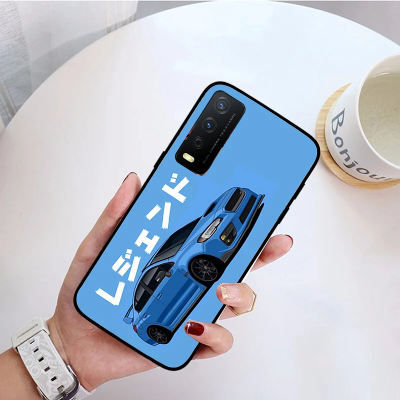 JDM Car Phone Case For VIVO Y31 Y21 Y70 Y21S Y20S Y72 Y35 Y11 Y53S Y33S Y55 Y76 Y51 Y11S Y01 Y1S Y91C Y91i