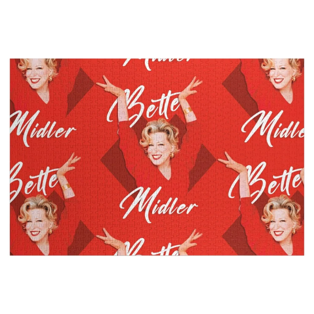 

Miss Midler Jigsaw Puzzle Customizable Gift Woodens For Adults Custom Jigsaw Puzzle