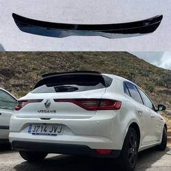 Rear Roof Lip Spoiler For Renault Megane 4 IV GT Sport Tourer 2016-2022 Hatchback Spoiler ABS Universal Car Tail Wing