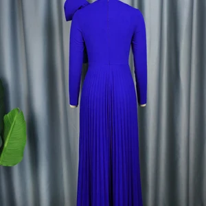 8 Main Sales Navy Long Dress - №8