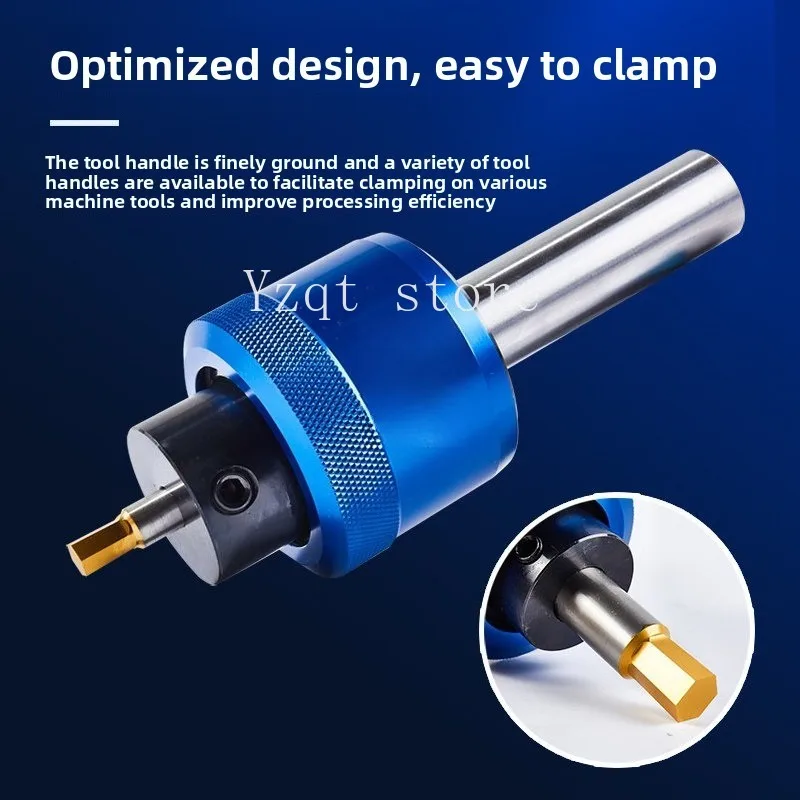 Rotary punching tool high precision hexagon punch numerical control lathe coated hexagon punch CT08 CT16