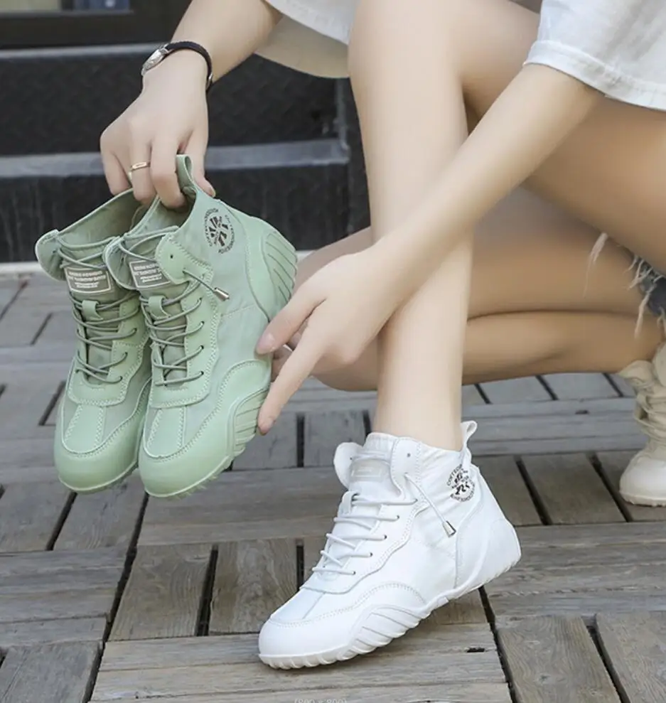 2024 Spring Summer High-top Canvas Shoes Women Thin Breathable All-match Korean Shoes Trend Womens Street Sneakers SIZE 35-40