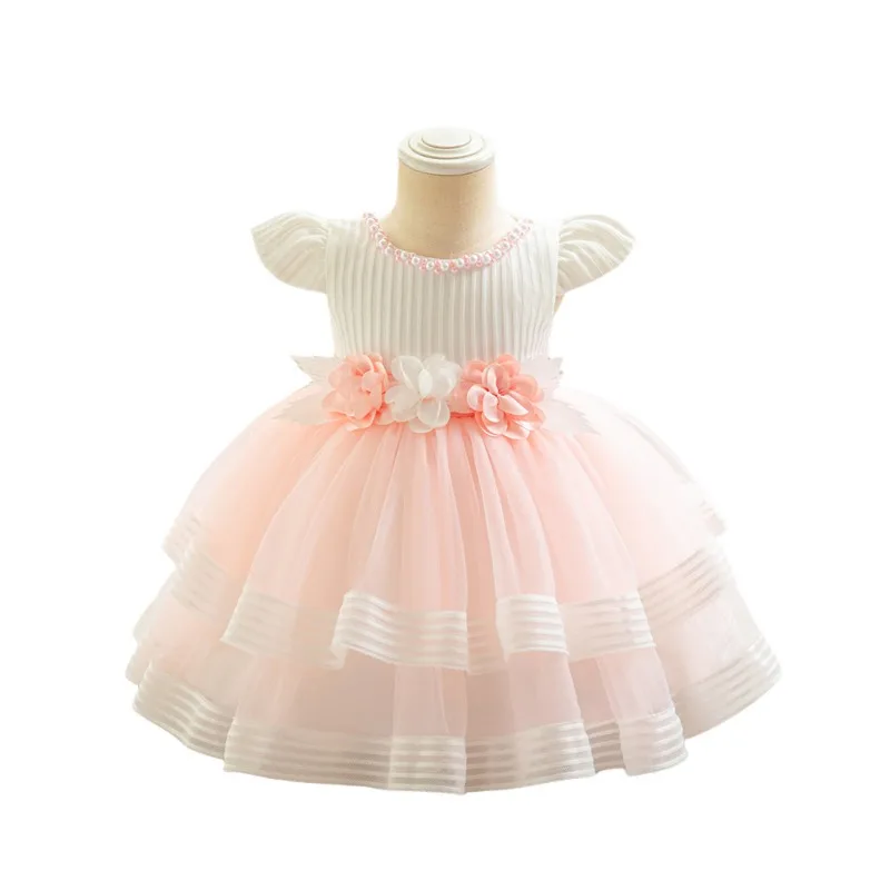 เด็กชุดเจ้าหญิงสาวชุด Pom ชุด Rose เด็กเทศกาลฉลองสัปดาห์ทารกสาวน้อยเสื้อผ้าประสิทธิภาพ