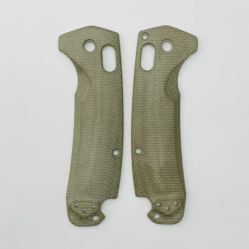 CNC Custom Micarta Material Knife Handle Scales for Benchmade North Fork 15031 Knives Grip DIY Making Accessories Parts